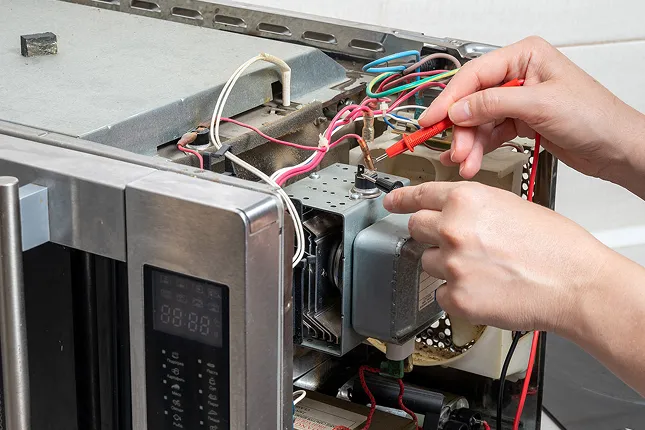 Замена детали в микроволновке