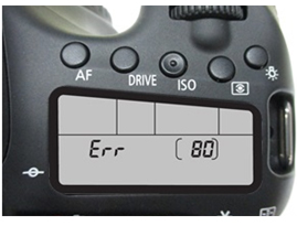 Ошибка на дисплее